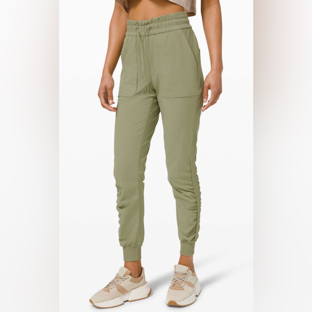 lululemon athletica Olive Green Track Pants - Picture 4 of 6